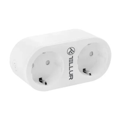 Priză dublă smart Tellur WiFi 16A, 3680 W