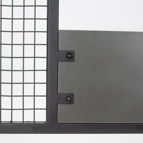 Vešiak s botníkom Nomad Anthracite and Black