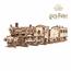 Ugears 3D drevené mechanické puzzle Harry Potter Rokfortský expres