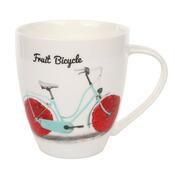 Altom Porcelánový hrnček Ovocné bicykle 450 ml