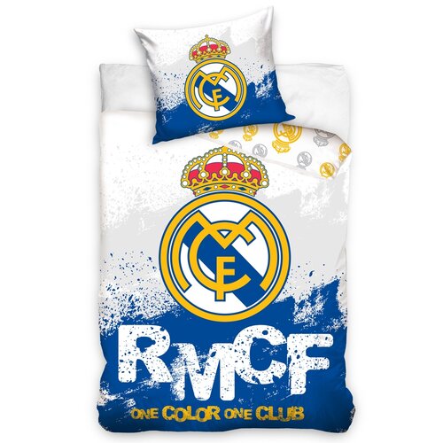 Lenjerie de pat Real Madrid RMCF, 160 x 200 cm, 70 x 80 cm