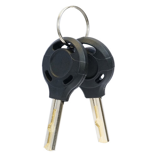 Jeklena vrvna ključavnica RL.3210.12x1500.CRNčrna, 150 cm