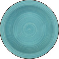 Керамічна глибока тарілка Lamart LT9094 Happy,діаметр 21,5 см, синя
