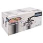 Orion Profi Duo rozsdamentes kukta, 7 l, 4 l