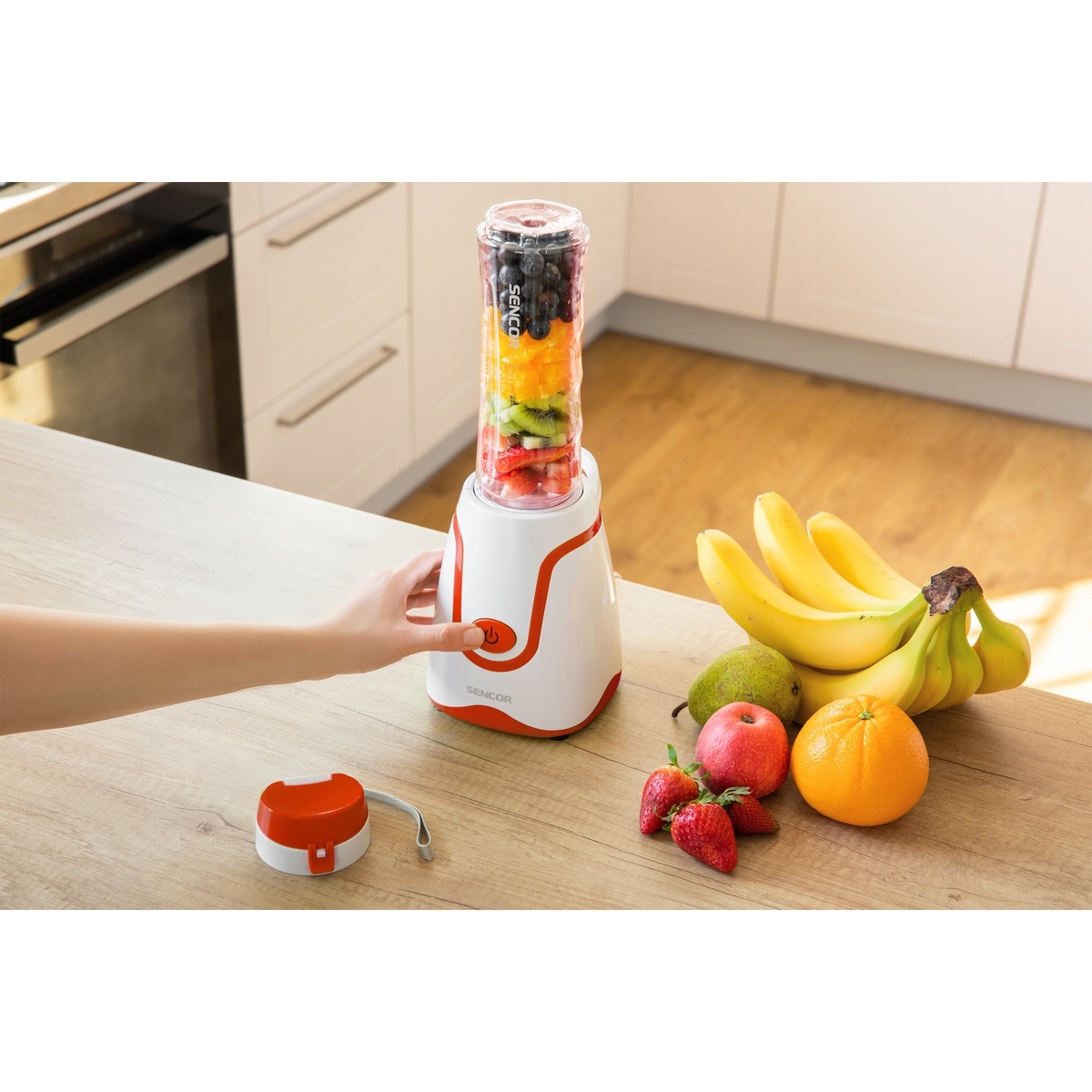 Sencor SBL 2114RD smoothie mixér, červená - thumb (5)