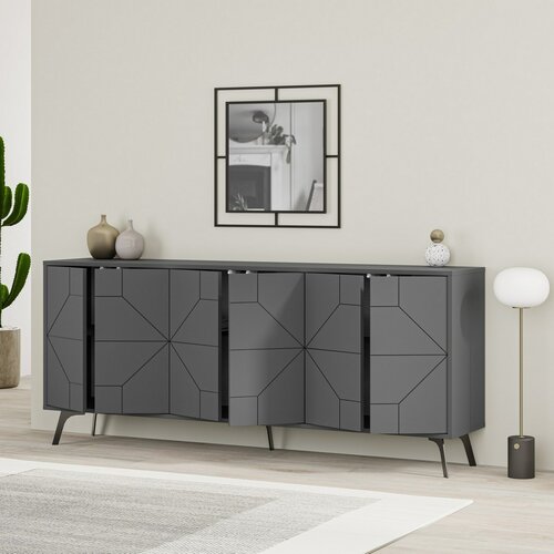 Dune Anthracite 2 szekrény
