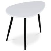 Beistelltisch 60 x 40 cm, weiß