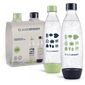 Sodastream steklenica Fuse Green/Blue 2x 1 l, primerna za pomivanje v pomivalnem stroju