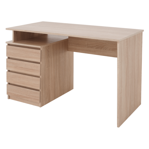 Biurko HANY NEW, dąb sonoma