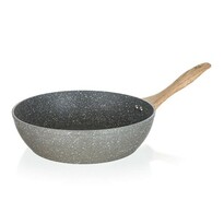 Banquet WOK Pfanne Natur Stone, 28 x 7,8 cm