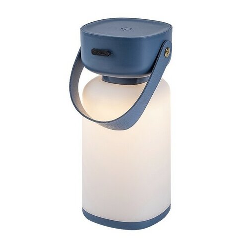 Rabalux 77145 zewnętrzna lampka stołowa LED Funes,funkcjonalna, 3 W, niebieska