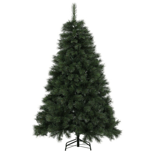 Umelý vianočný stromček s LED osvetlením – borovica, výška 185 cm