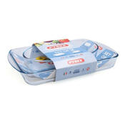Pyrex Súprava sklenených pekáčov 2 ks, 3,7 l + 2,2 l