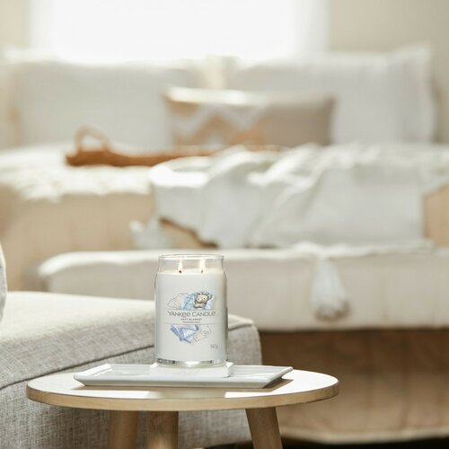 Yankee Candle Signature Soft Blanket illatgyertya, nagy, 567 g