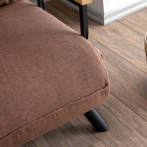 Fotoliu Sando Single Light Brown