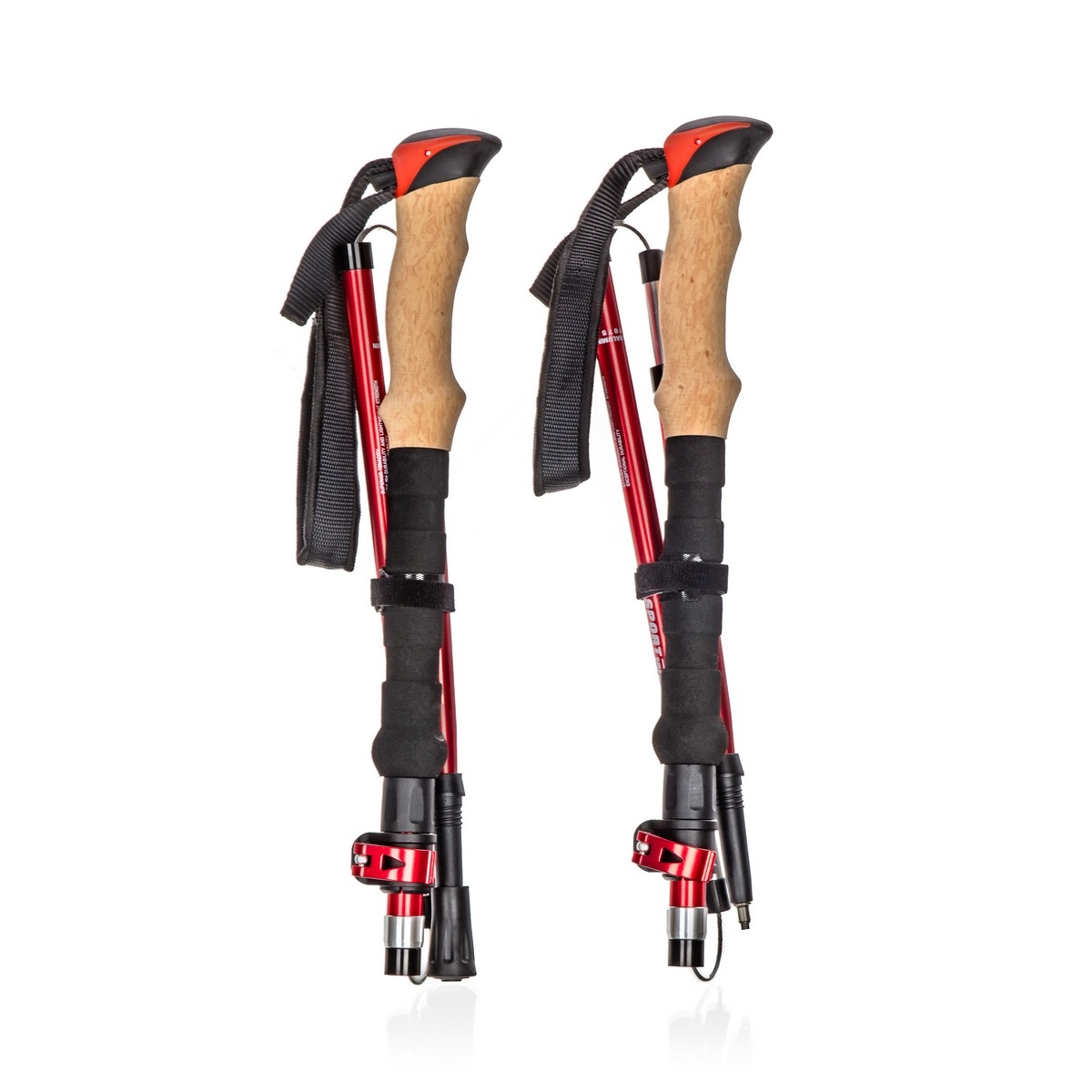 Sportwell Összecsukható túrabotok Flip lock, 135cm termék 2. képe