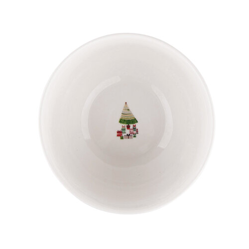 Altom Xmas Tree Porcelán tálka szett  600 ml, 6 db