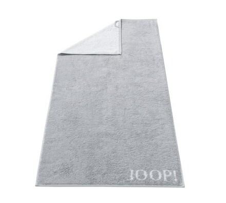 Osuška Doubleface JOOP!, 80 x 150 cm, stříbrná