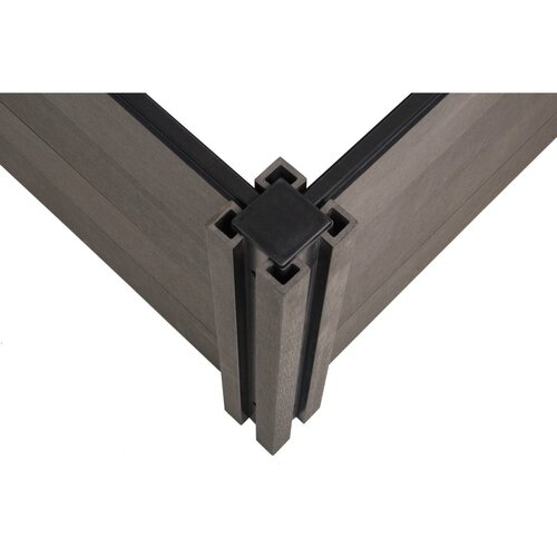 Emelt virágágyás G21 Crop 183 x 143 x 54, WPC,Eben