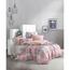 BedTex Бавовняна постільна білизна Mark рожева,140 x 220 см, 70 x 90 см