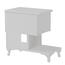 Stolik nocny Cast White