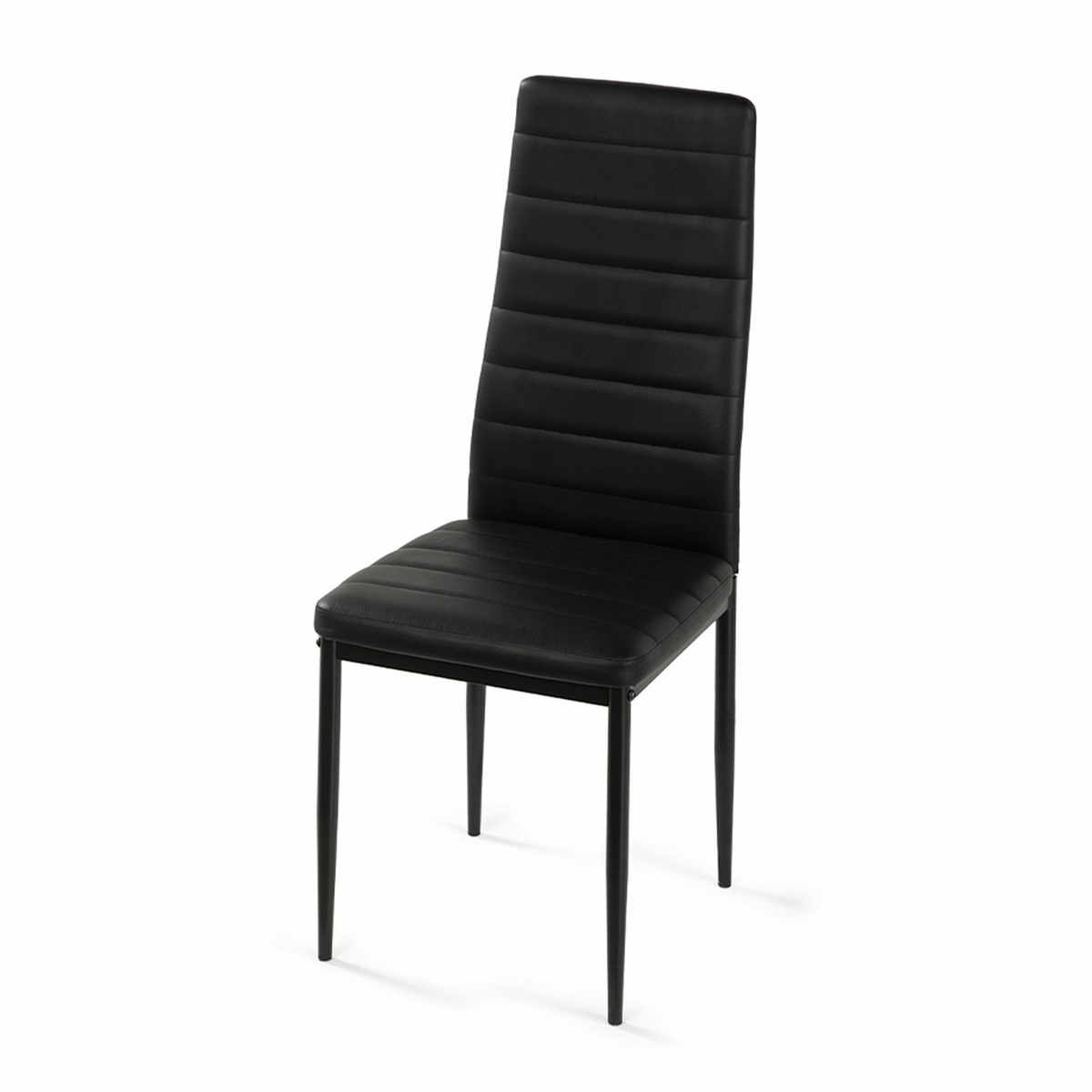 Jídelní židle CORIA DINING, hnědá eko kůže, 6 ks