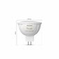 Philips Hue 8719514491649 žiarovka LED WACA Bluetooth GU5.3 MR16, 2 ks