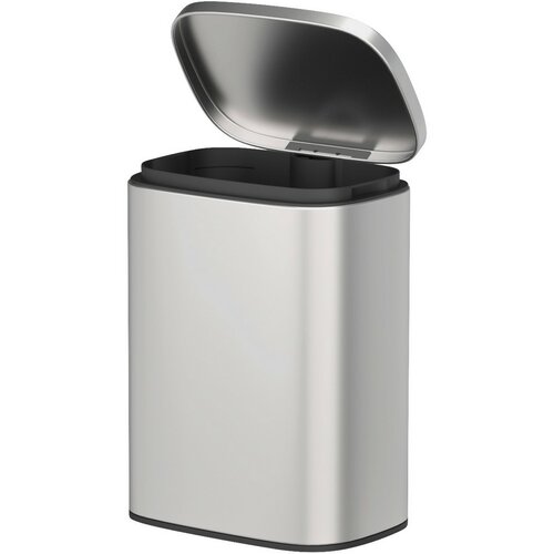 Wenko Nástěnný odpadkový koš Sare 5 l, nerezová