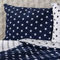 4Home Baumwollbettwäsche Stars Navy Blue, 160 x 200 cm, 70 x 80 cm