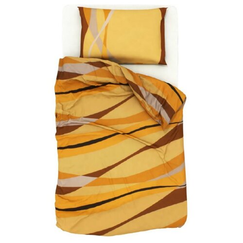 Bavlnené obliečky Verano oranžová, 140 x 200 cm, 70 x 90 cm