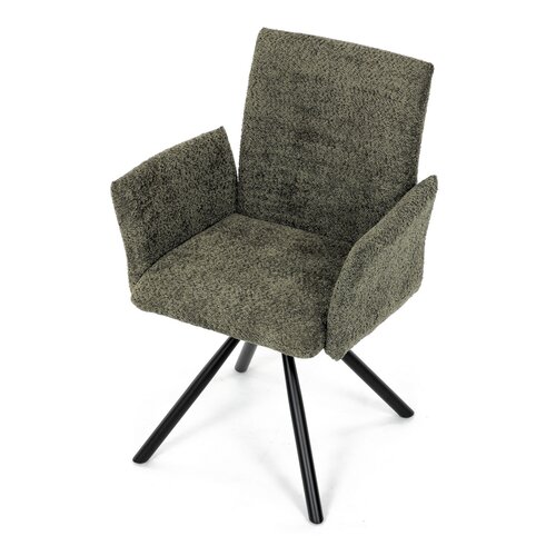 Set de scaune de sufragerie cu mecanism deîntoarcere DCH-W1117 GRN2, 2 buc.