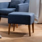Taburet Zeni Puf Dark Blue
