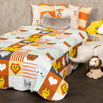 Cuvertură de pat pentru copii 4Home Patchwork, 140 x 200 cm Cuvertură de pat pentru copii 4Home Patchwork, 140 x 200 cm