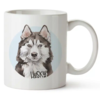 Bohemia Gifts Cană din ceramică - Husky, 350 ml