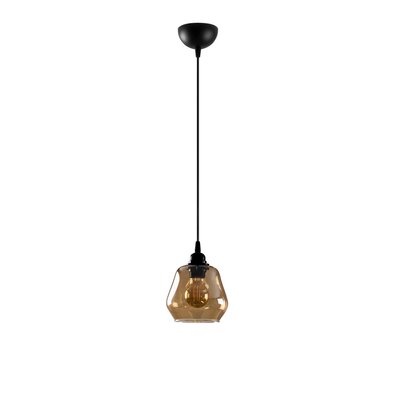 Lampa wisząca Gold - 030, złota-czarna