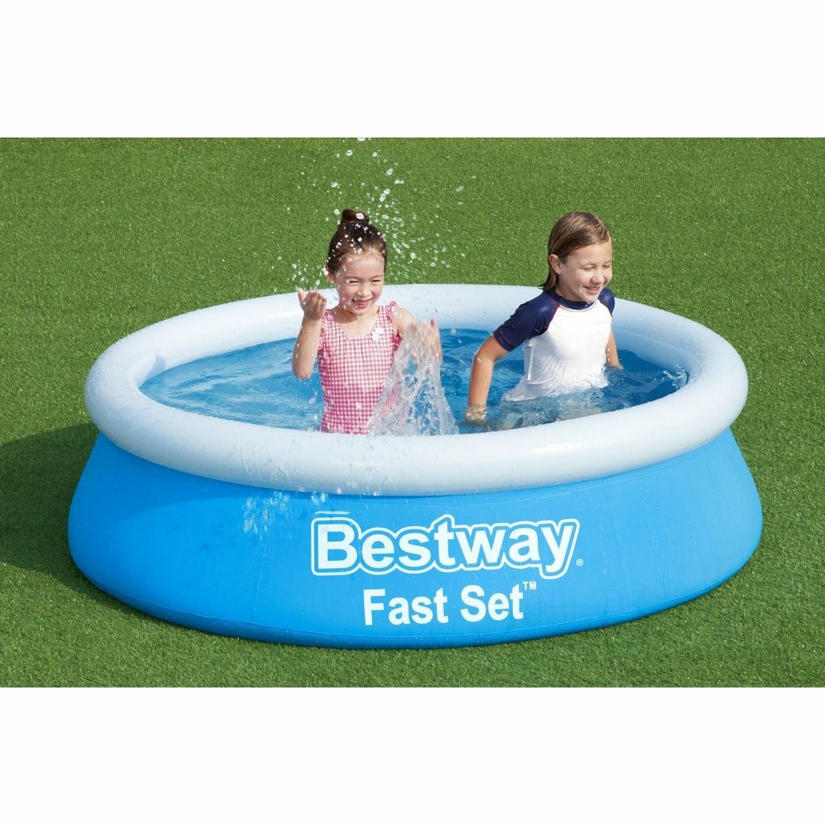 Obrázok BESTWAY - 57392 Bazén nafukovací Fast Set 1,83mx51cm