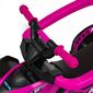 Leżaczek Baby Mix Mega z prowadnicą, różowy