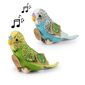 Rappa Plush pasăre cherub verde, 11 cm, cu sunet