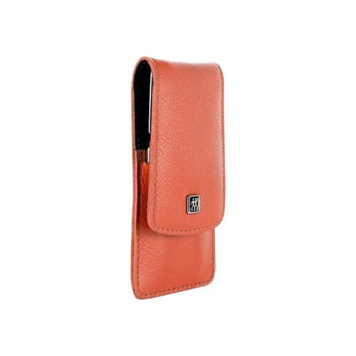 Zwilling Manikúra koralová koža 3 ks s nožnicami