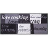 Kuchyňská předložka Love Cooking, 67 x 150 cm