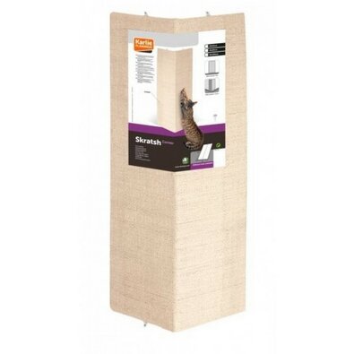 Eckkratzbaum Karlie Beige, 56 x 100 cm