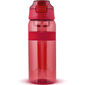 Lamart LT4060 športová fľaša Straw 0,7 l, červená