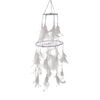 InDecor Prindător de vise din bumbac cu pene, alb,15 x 52 cm