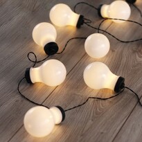 Instalație luminoasă DecoKing becuri, alb cald, 10 LED Instalație luminoasă DecoKing becuri, alb cald, 10 LED
