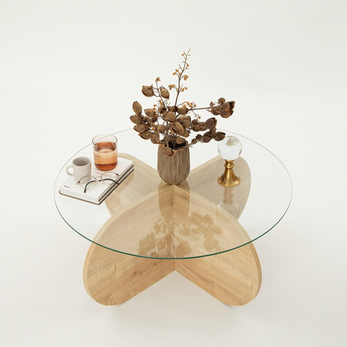 Couchtisch Bubble Sapphire Oak