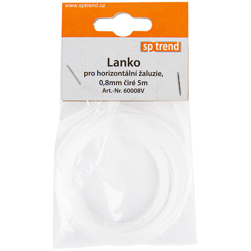 Żyłka nylonowa 0,8 mm, 5 m