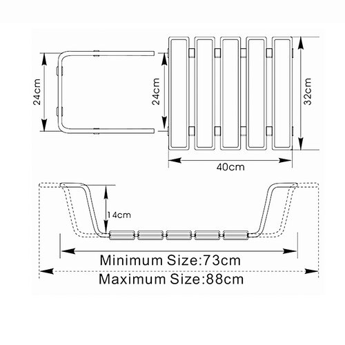 SAPHO AE549 Handicap Badewannensitz, weiß