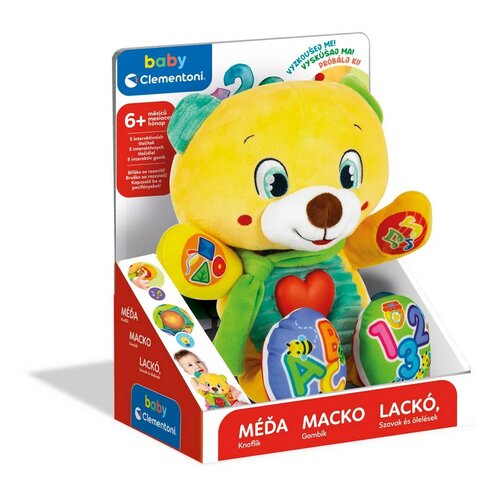 Clementoni Interaktív mackó LELE hangokkal