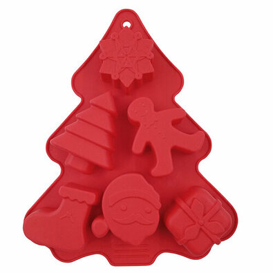 Formă din silicon Altom Brăduț de Crăciun, roșu