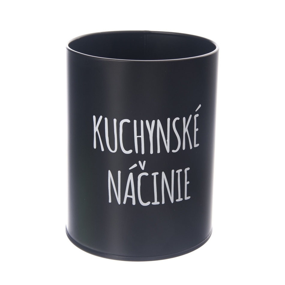 Stojan plech Kuchynské náčinie BLACK SK